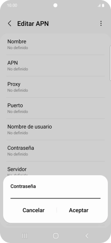 Introduce wap125 y pulsa Aceptar. Introduce wap125 y pulsa Aceptar.