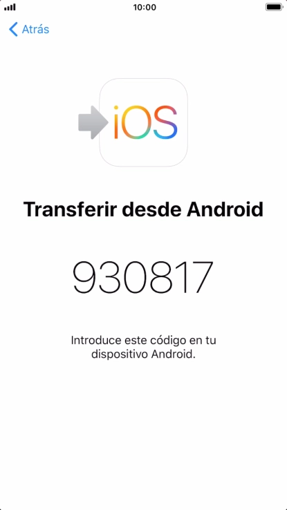 Seguir las indicaciones de la pantalla y de la app Seguir las indicaciones de la pantalla y de la app