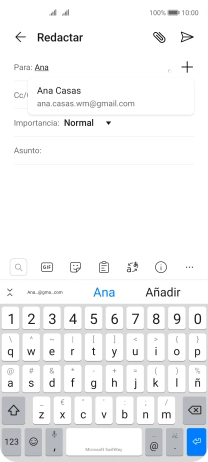 Pulsa el contacto deseado. Pulsa el contacto deseado.