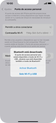 Si la función de wifi está activada, pulsa Solo Wi-Fi y USB. Si la función de wifi está activada, pulsa Solo Wi-Fi y USB.