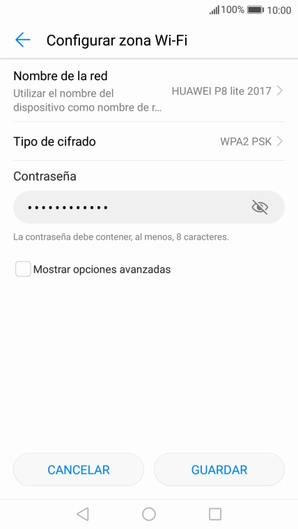 Pulsa GUARDAR. Pulsa GUARDAR.