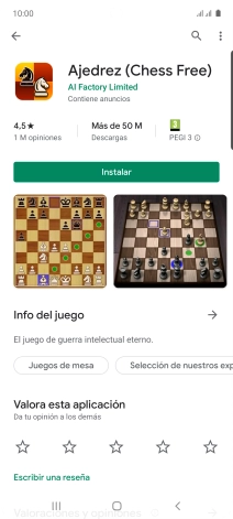 Pulsa Instalar y sigue las indicaciones de la pantalla para instalar la app. Pulsa Instalar y sigue las indicaciones de la pantalla para instalar la app.