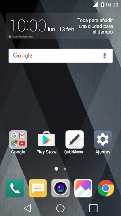 Cuando el icono de carga de batería aparece en la pantalla, el teléfono se está cargando. Cuando el icono de carga de batería aparece en la pantalla, el teléfono se está cargando.