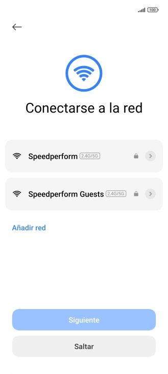 Pulsa la red wifi deseada. Pulsa la red wifi deseada.