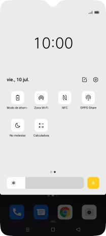 Pulsa Modo de ahorro de batería para activar la función. Pulsa Modo de ahorro de batería para activar la función.