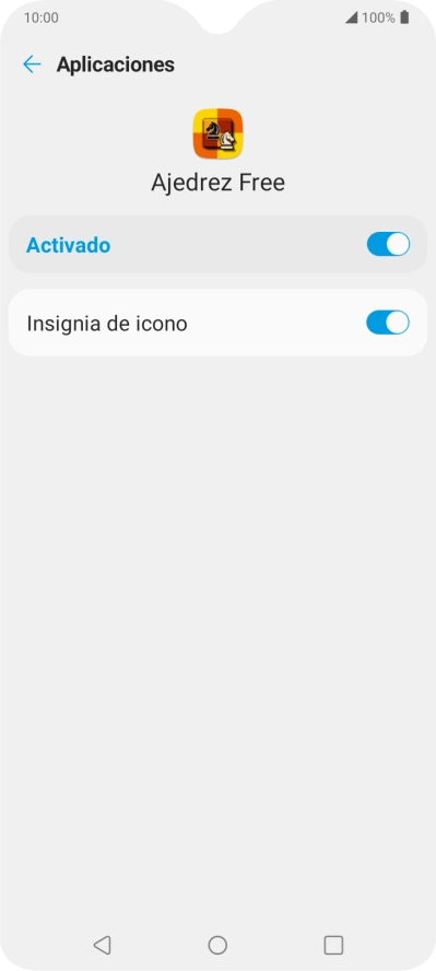 Pulsa el indicador superior para activar o desactivar la función. Pulsa el indicador superior para activar o desactivar la función.