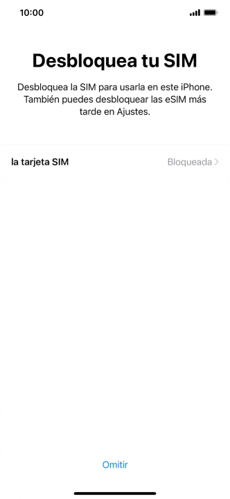 Pulsa la tarjeta SIM. Pulsa la tarjeta SIM.