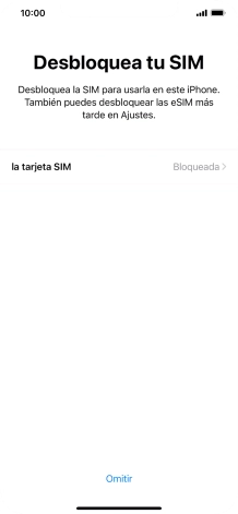 Pulsa la tarjeta SIM. Pulsa la tarjeta SIM.