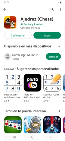 Pulsa la tecla de inicio para terminar y regresar a la pantalla de inicio. Pulsa la tecla de inicio para terminar y regresar a la pantalla de inicio.