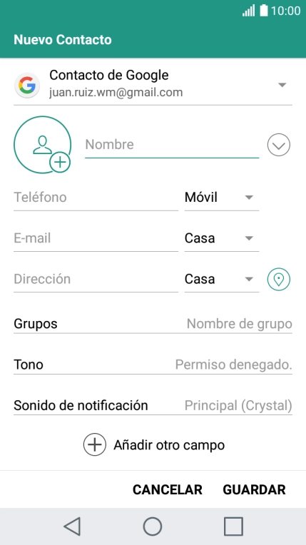 Pulsa la lista desplegable de la guía. Pulsa la lista desplegable de la guía.