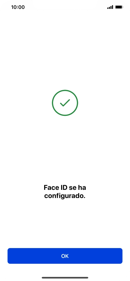 Pulsa OK. Si no has añadido anteriormente un código de seguridad, tendrás que introducir un código de libre elección dos veces consecutivas. Pulsa OK. Si no has añadido anteriormente un código de seguridad, tendrás que introducir un código de libre elección dos veces consecutivas.