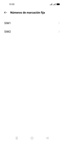 Pulsa la tarjeta SIM deseada. Pulsa la tarjeta SIM deseada.