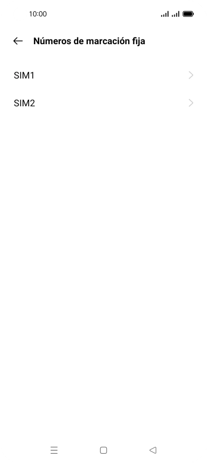 Pulsa la tarjeta SIM deseada. Pulsa la tarjeta SIM deseada.