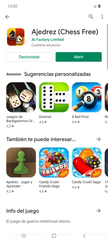 Pulsa la tecla de inicio para terminar y regresar a la pantalla de inicio. Pulsa la tecla de inicio para terminar y regresar a la pantalla de inicio.