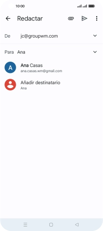Pulsa el contacto deseado. Pulsa el contacto deseado.