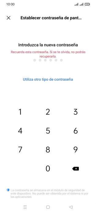 Pulsa Utiliza otro tipo de contraseña. Pulsa Utiliza otro tipo de contraseña.