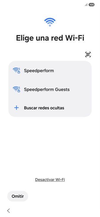 Pulsa la red wifi deseada. Pulsa la red wifi deseada.