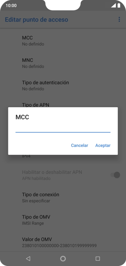Introduce 214 y pulsa Aceptar. Introduce 214 y pulsa Aceptar.
