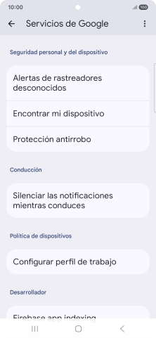 Pulsa Encontrar mi dispositivo. Pulsa Encontrar mi dispositivo.
