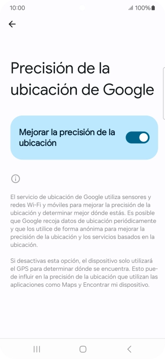 Si pulsas el indicador junto a Si pulsas el indicador junto a
