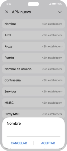 Introduce Vodafone Internet y pulsa ACEPTAR. Introduce Vodafone Internet y pulsa ACEPTAR.