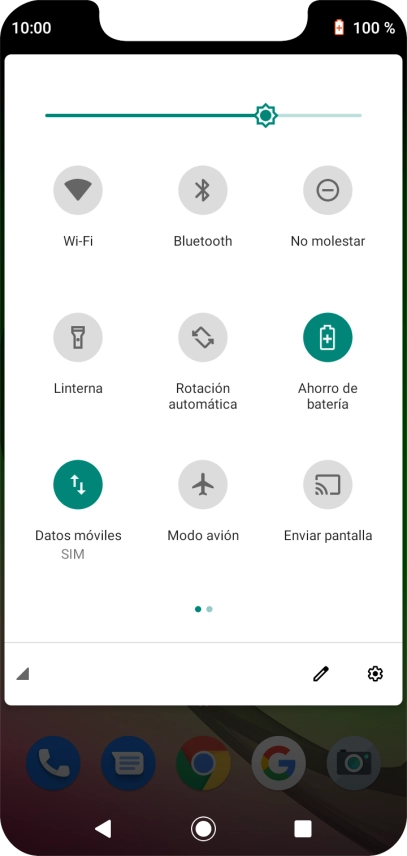 Pulsa la tecla de inicio para terminar y regresar a la pantalla de inicio. Pulsa la tecla de inicio para terminar y regresar a la pantalla de inicio.