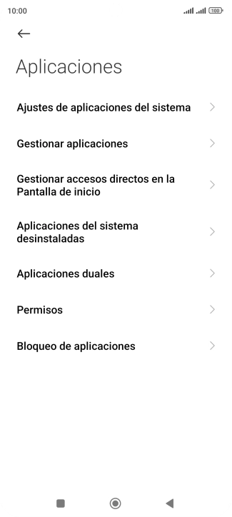 Pulsa Gestionar aplicaciones. Pulsa Gestionar aplicaciones.