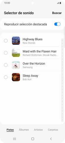 Pulsa los timbres de llamada deseados para escucharlos. Pulsa los timbres de llamada deseados para escucharlos.