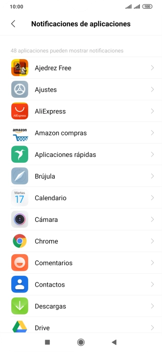 Pulsa la app deseada. Pulsa la app deseada.