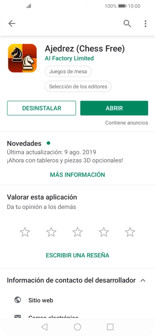 Pulsa DESINSTALAR. Pulsa DESINSTALAR.