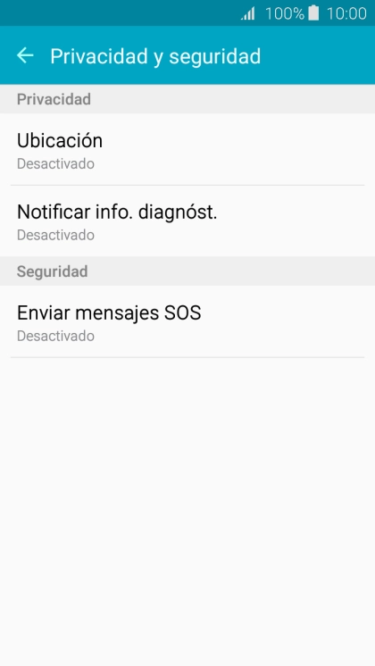 Pulsa Ubicación. Pulsa Ubicación.