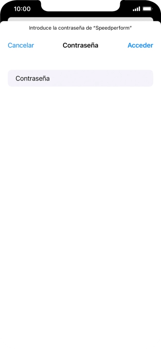 Introduce la contraseña de la red wifi y pulsa Acceder. Introduce la contraseña de la red wifi y pulsa Acceder.