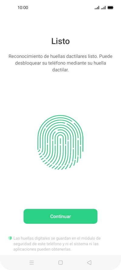 Pulsa Continuar. Pulsa Continuar.