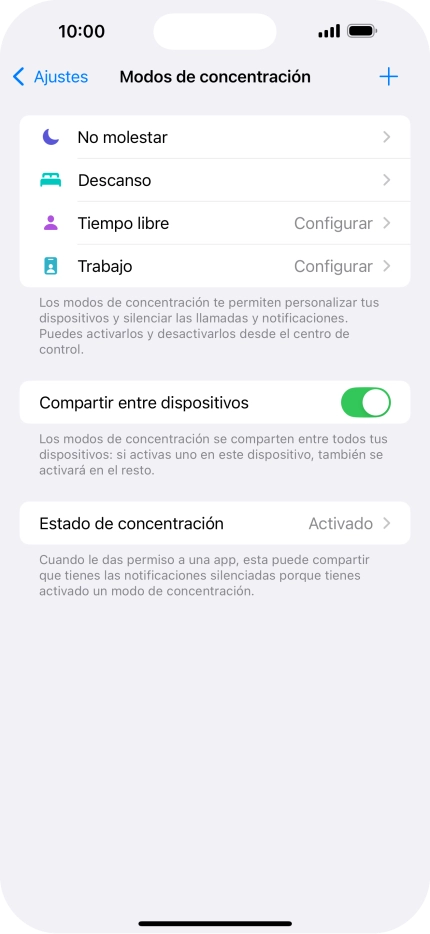 Pulsa No molestar. Pulsa No molestar.