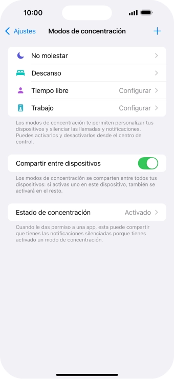 Pulsa No molestar. Pulsa No molestar.