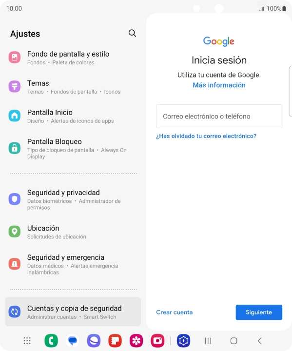 Si no tienes una cuenta de Google, pulsa Crear cuenta y sigue las indicaciones de la pantalla para ver cómo crear una cuenta nueva. Si no tienes una cuenta de Google, pulsa Crear cuenta y sigue las indicaciones de la pantalla para ver cómo crear una cuenta nueva.