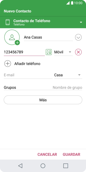 Pulsa GUARDAR. Pulsa GUARDAR.