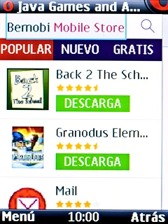 Selecciona la app deseada. Selecciona la app deseada.
