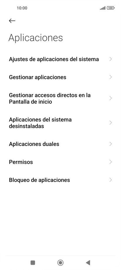 Pulsa Gestionar aplicaciones. Pulsa Gestionar aplicaciones.