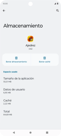 Pulsa Borrar caché. Pulsa Borrar caché.
