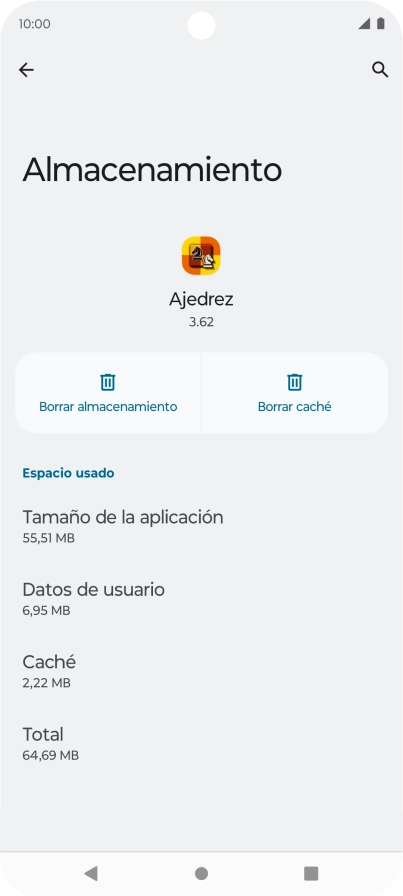 Pulsa Borrar caché. Pulsa Borrar caché.