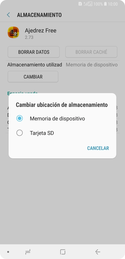 Pulsa el nombre de la tarjeta de memoria. Pulsa el nombre de la tarjeta de memoria.