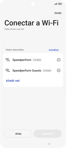 Pulsa la red wifi deseada. Pulsa la red wifi deseada.