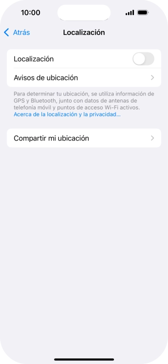 Pulsa el indicador junto a Pulsa el indicador junto a