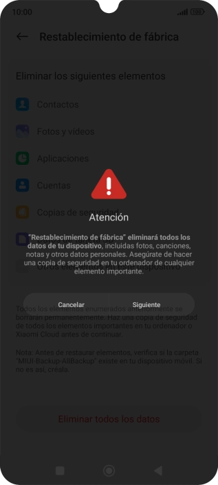 Pulsa Siguiente. Pulsa Siguiente.