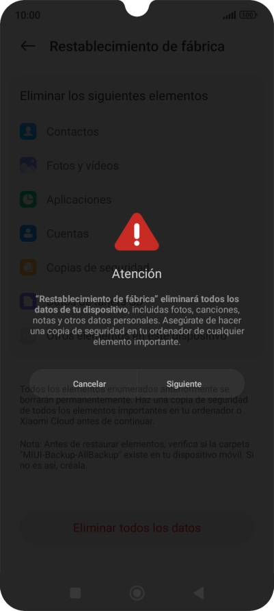 Pulsa Siguiente. Pulsa Siguiente.
