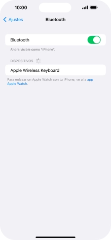 Pulsa el dispositivo Bluetooth deseado y sigue las indicaciones de la pantalla para vincular el dispositivo al teléfono. Pulsa el dispositivo Bluetooth deseado y sigue las indicaciones de la pantalla para vincular el dispositivo al teléfono.