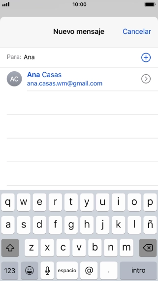 Pulsa el contacto deseado. Pulsa el contacto deseado.