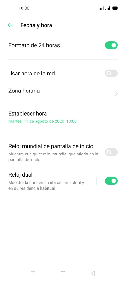 Pulsa el indicador junto a Pulsa el indicador junto a