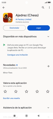 Pulsa Desinstalar. Pulsa Desinstalar.
